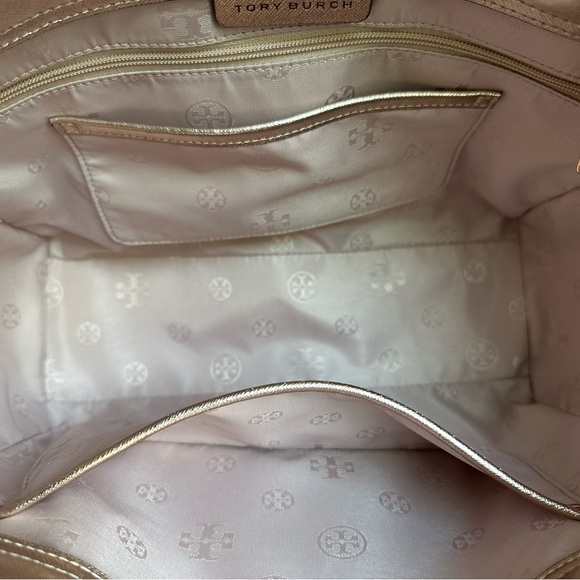 Tory Burch Rose Gold Purse - Picture 8 of 11
